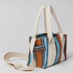 Urban Outfitters Striped Mini Tote/Crossbody